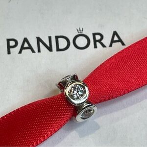 Pandora Silver CZ Spacer Charm